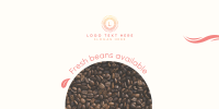 Coffee Beans Twitter Post Design