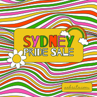Y2K Sydney Pride Instagram Post Design