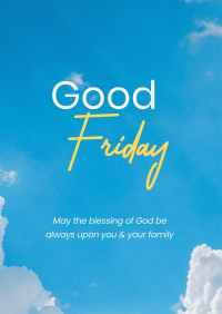 Good Friday Sky Flyer Image Preview
