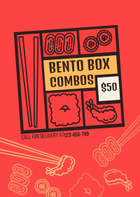 Bento Box Combo Poster Image Preview