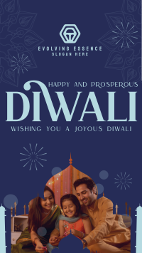 Diwali Tradition Festival TikTok Video Image Preview