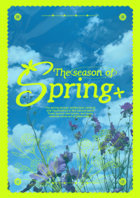 Spring Season Poster Design