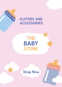 The Baby Store Flyer Image Preview