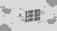 Korean Pop Music YouTube Banner Design