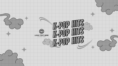 Korean Pop Music YouTube Banner Image Preview