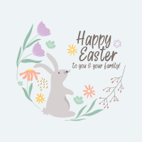 Easter Wreath Linkedin Post Image Preview