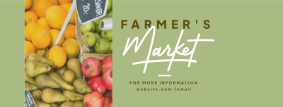 Organic Market Facebook cover Image Preview