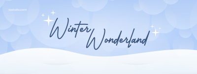 Winter Wonderland Facebook cover Image Preview