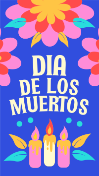 Dia de los Muertos Party Instagram Reel Design