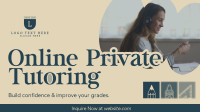Online Private Tutor Animation Preview