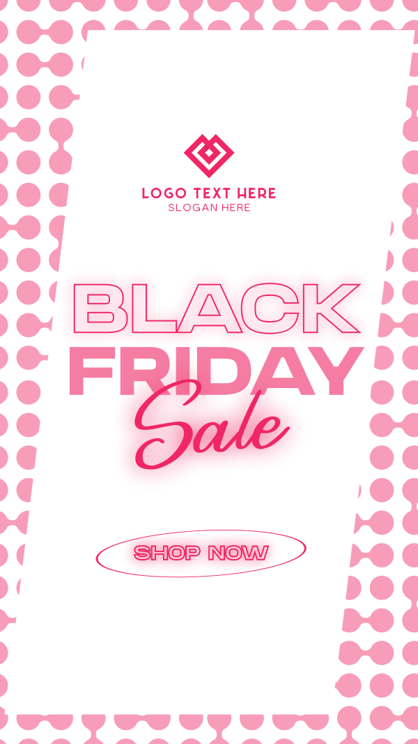 Black Friday Sale Promo  Facebook Story Design