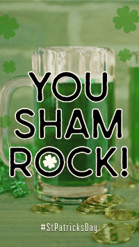 St. Patrick's Shamrock YouTube short Image Preview