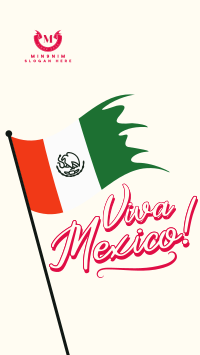 Raise Mexican Flag Video Image Preview