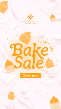 Sweet Bake Sale Facebook Story Preview