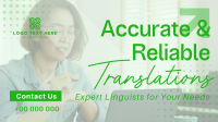 Corporate Reliable Translator Service Animation Preview