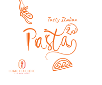 Italian Pasta Script Text Facebook Post Image Preview