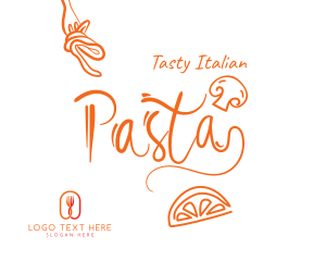 Italian Pasta Script Text Facebook Post Image Preview