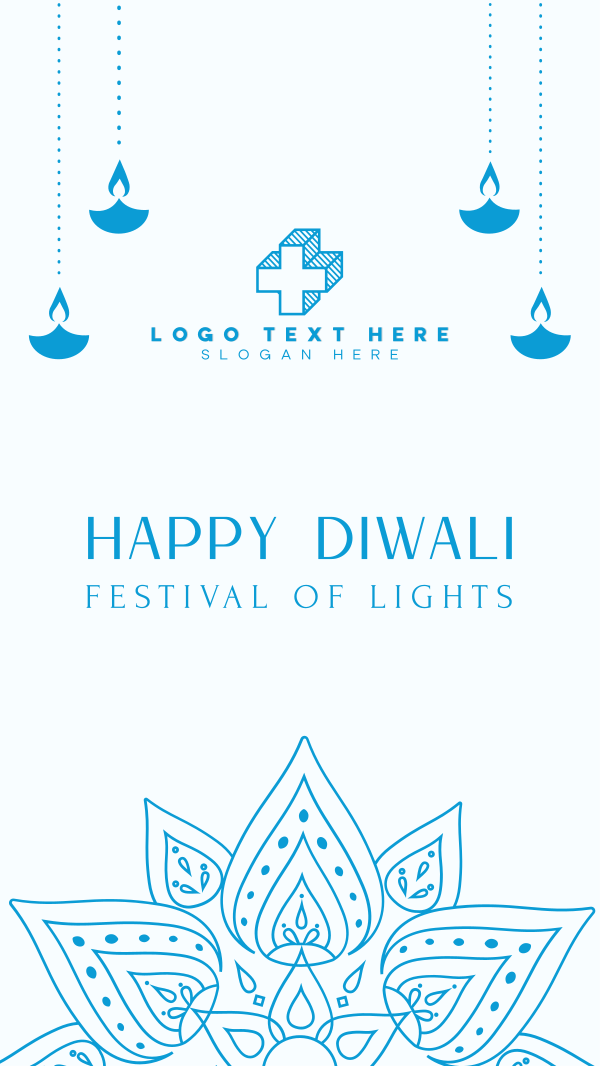 Diwali Celebration Instagram Story Design Image Preview