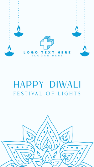 Diwali Celebration Instagram story Image Preview