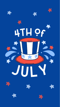 Celebration of 4th of July TikTok video Image Preview