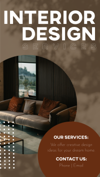 Interior Design Services Facebook Story Design