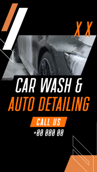 Car Wash Auto detailing Service YouTube short Image Preview