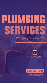 Plumbing Services TikTok Video Preview