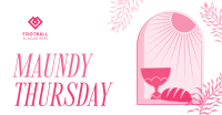 Holy Thursday Bread & Wine Facebook Ad Design