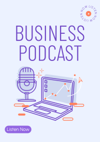 Business 101 Podcast Poster Design