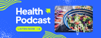 Health Podcast Facebook Cover Design