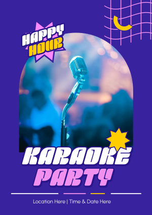 Karaoke Party Hours Poster Image Preview