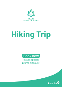 Hiking Trip Poster Design