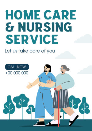 Homecare Service Flyer Image Preview
