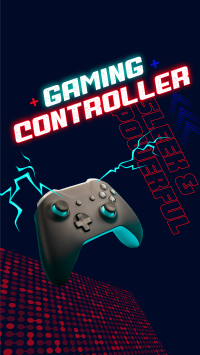 Sleek Gaming Controller YouTube Short Image Preview