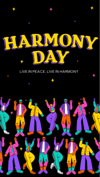 Harmony Day Sparkles YouTube Short Design