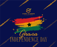 Happy Ghana Day Facebook Post Design