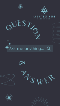 Minimalist Q&A Instagram reel Image Preview