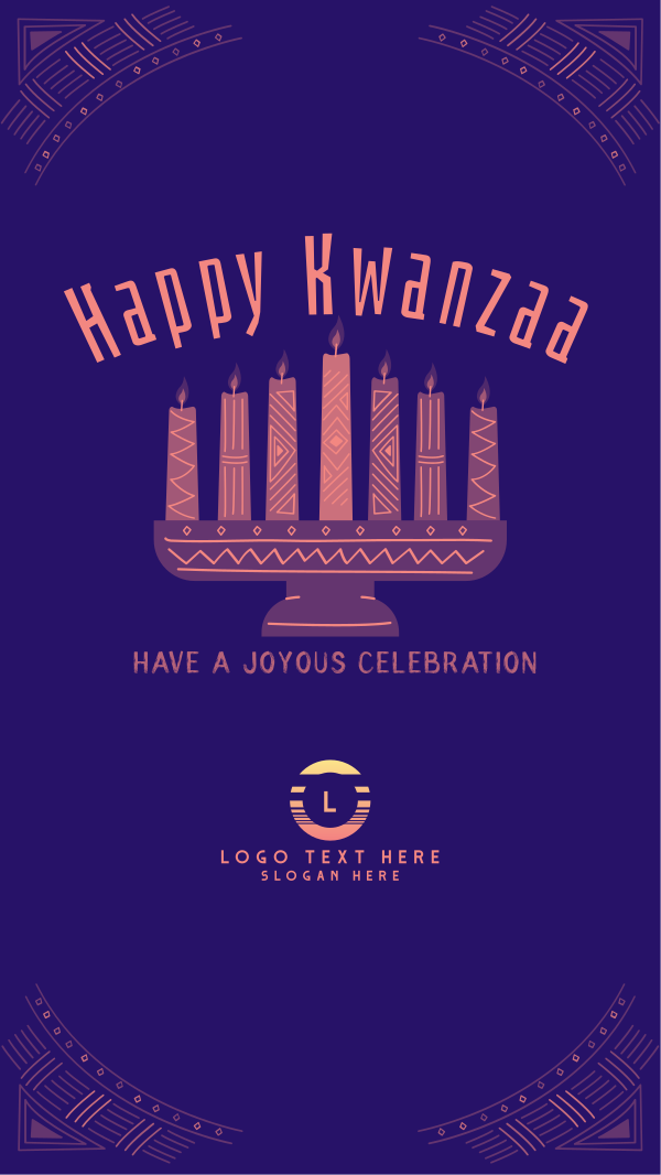 Kwanzaa Celebration Instagram Story Design Image Preview