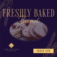 Baked Bread Bakery Linkedin Post Design