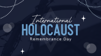 Holocaust Memorial Day Video Image Preview