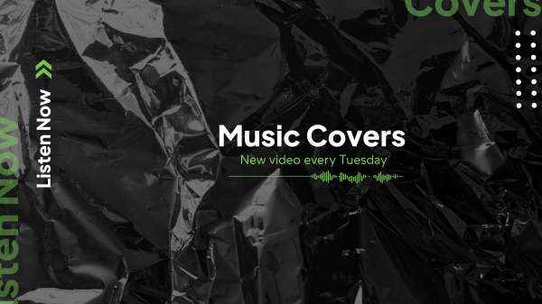 Music Covers YouTube Banner Design Image Preview
