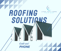 Roofing Solutions Partner Facebook Post Design