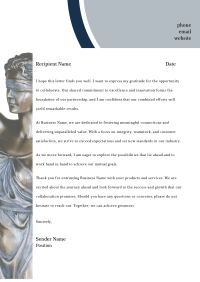 Lady Justice Attorney Letterhead Image Preview