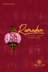 Ramadan Stained Glass Pinterest Pin Image Preview