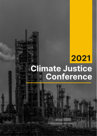 Climate Justice Conference Flyer Design
