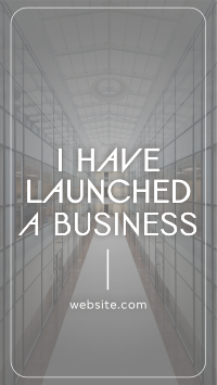 Minimalist Business Launch Facebook story Image Preview