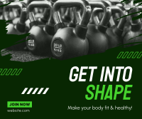 Get Into Shape Facebook post Image Preview