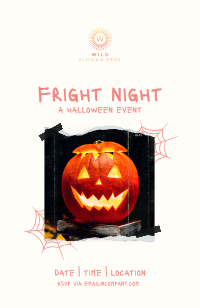 Fright Night Party Invitation Design