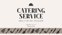Food Catering Business Facebook event cover Image Preview