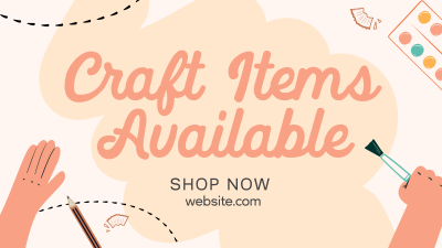 Handmade Crafts Facebook event cover Image Preview